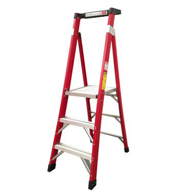 Fiberglass Platform Ladder PFTA-3S