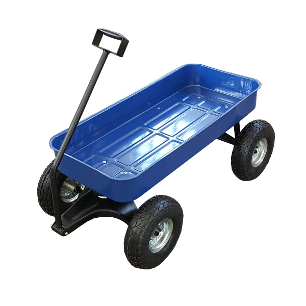 Metal garden wagon